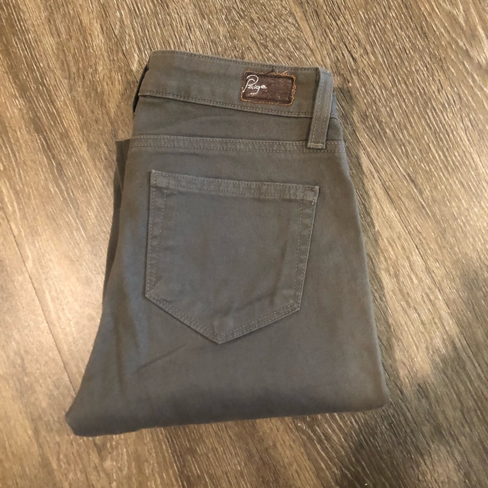 Paige Grey Peg Skinny Jean